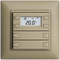 Pulsante RTH INC KNX 2×EDIZIOdue FMI sand, con LED RGB