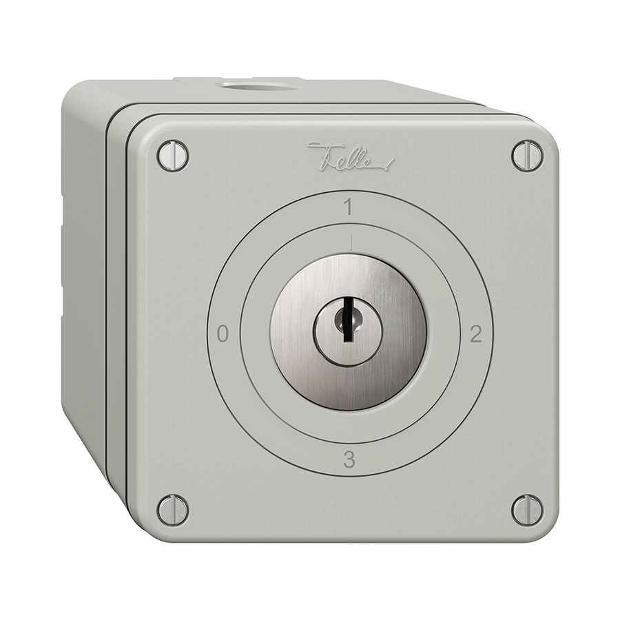 Interrupteur rotatif NAPU NEVO, 5/2L, avec serrure&2 clés, KS, 0-1-2-3, grc