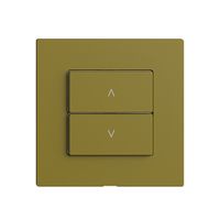 Abdeckset zu Storenschalter 1K/2T Edue Wiser olive