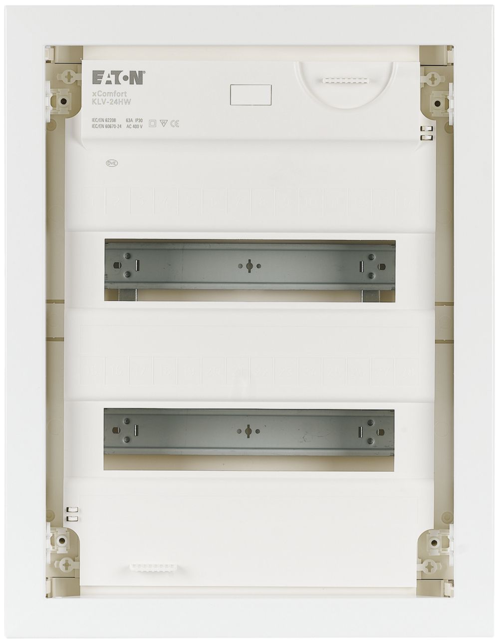 Hohlwandverteiler ETN 2-reihig