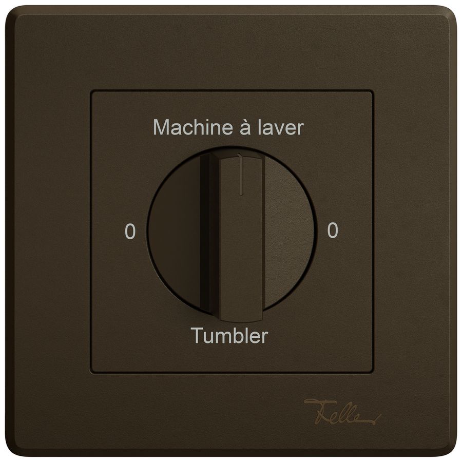 Kit de montage ENC EDIZIO.liv SNAPFIX® p.interr.rot.manet.0-Mach.lav.-0-Sèch.br