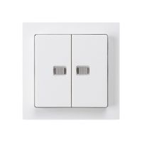 Frontset kallysto weiss mit 2 Linsen 60×60mm