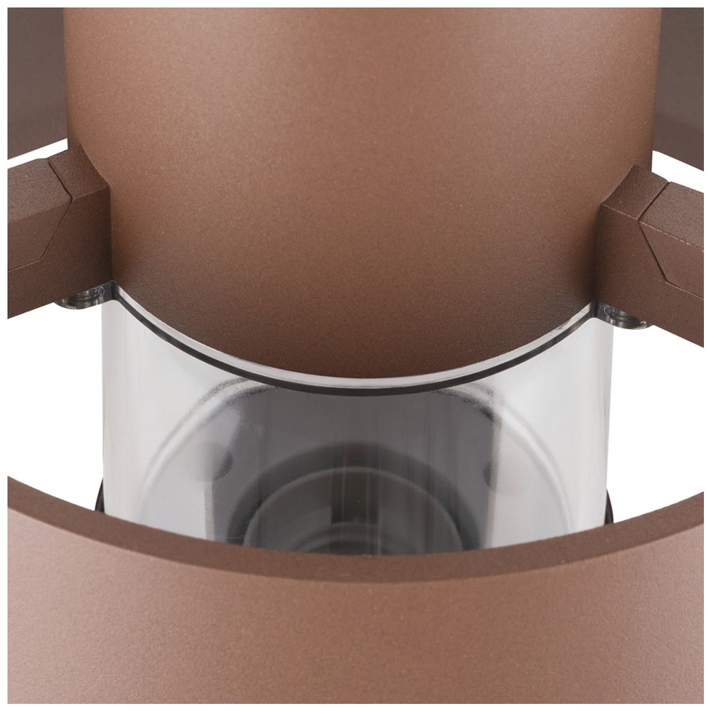 Wegeleuchte SLV PHOTONI E27 1×13W IP65 Ø224×750mm Rost