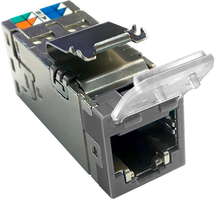 Anschlußmodul RJ45 Kat. 6A geschirmt AMP-TWIST SLX, 6AS W/DC,GY