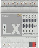Attuatore-variatore KNX AMD Theben LUXORliving D4 DALI 4-canale