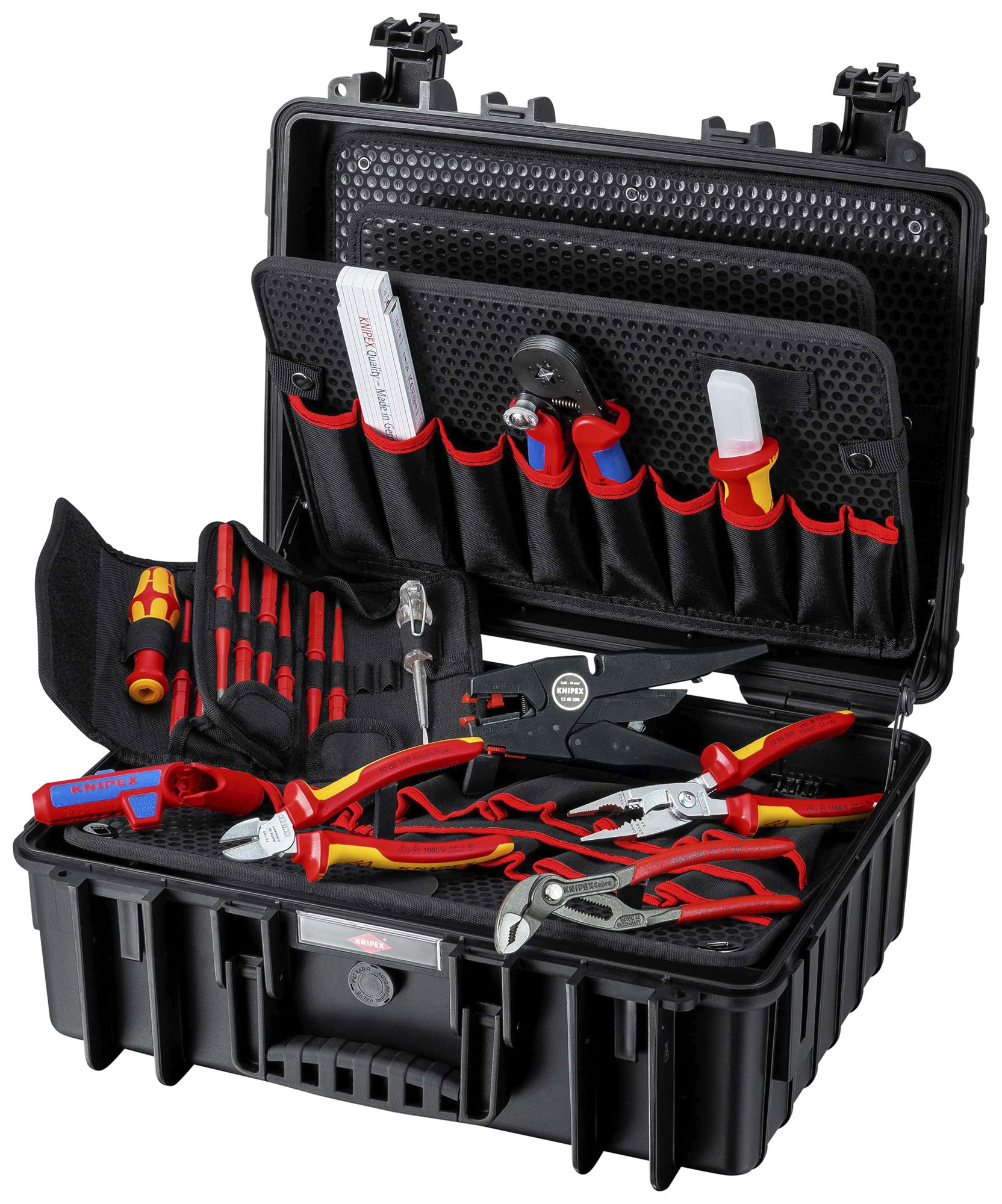 Werkzeugkoffer KNIPEX "Robust23" Elektro, 25-teilig