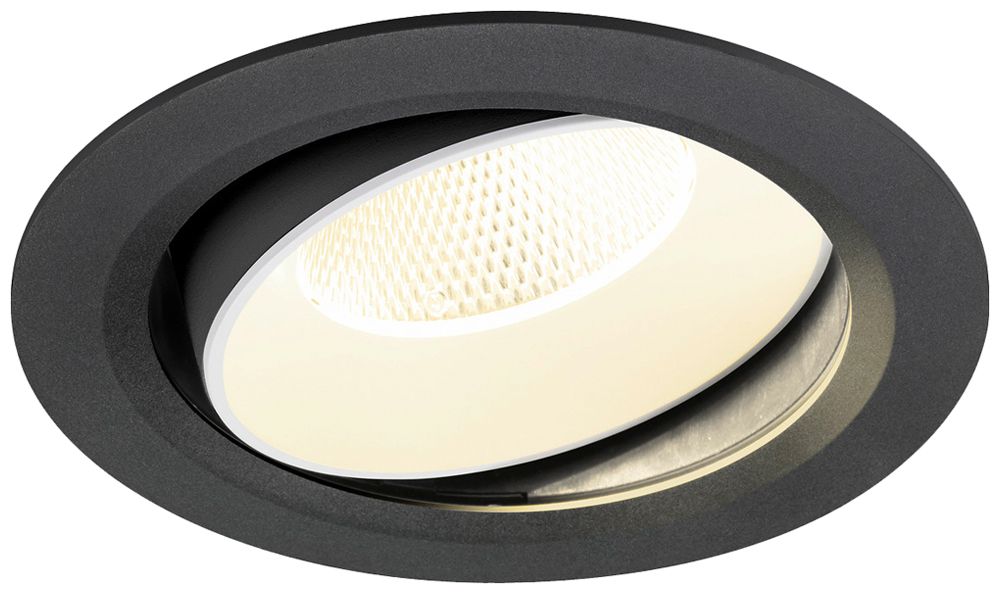 LED-Downlight SLV NUMINOS MOVE XL 24W 3800lm 4000K NB DALI Ø190×116mm sz/ws