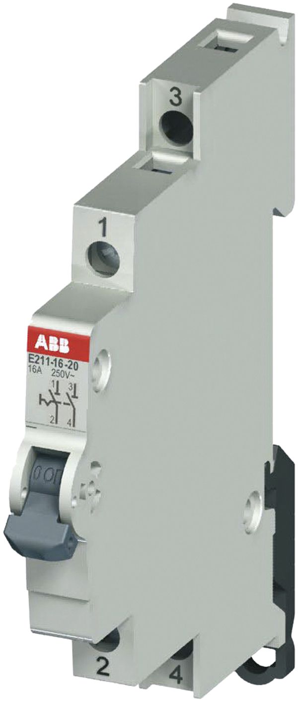 Interruttore AMD ABB E211, 16A/250V 2L 2Ch, ½UM, "0-I"