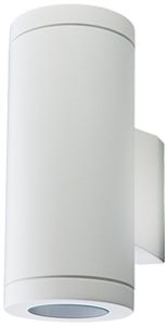 Applique SG Metro GU10 2×35W IP65 VAR Ø90×120mm blanc