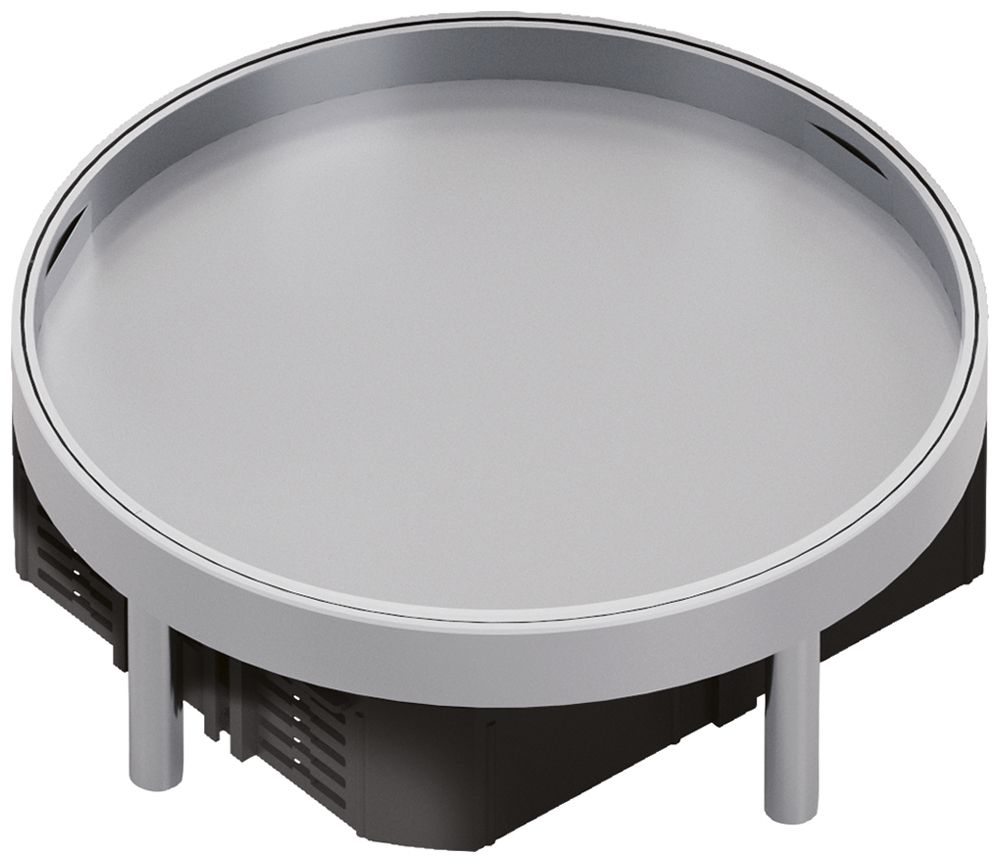 Edelstahlkassette Hager R06 6 22mm rostfreier Stahl