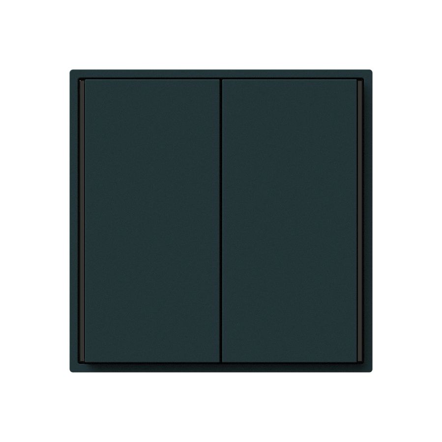 Poussoir KNX KAL 2×touches 4×points actionnables LED noir