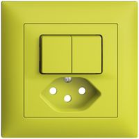 Frontset EDIZIOdue lemon 88×88mm T13