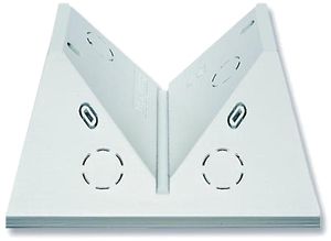 Adaptateur d'angle/plafonnier pour Busch-Wächter MasterLINE blanc