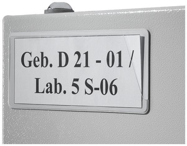 Portadocumenti Rittal DK 7950.150 50×130×1mm mat.sintet.grigio