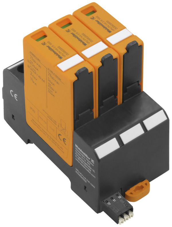 Parasurtension Weidmüller VPU PV I+II 3 R 1000