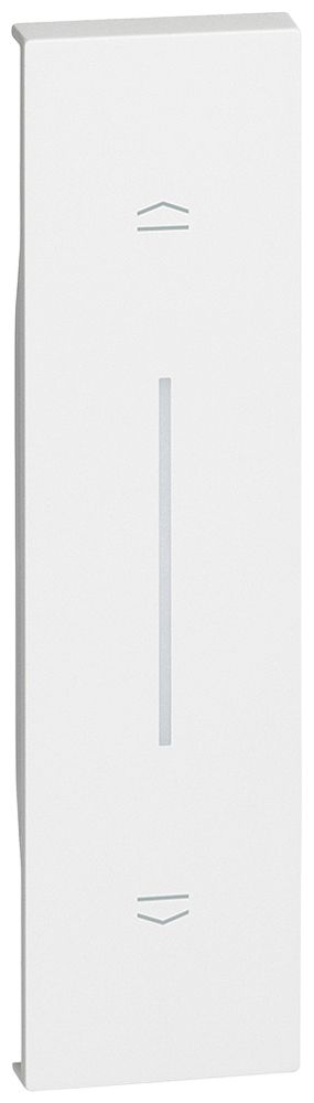 Abdeckung Living Now 1 Modul für Rolladentaster weiss