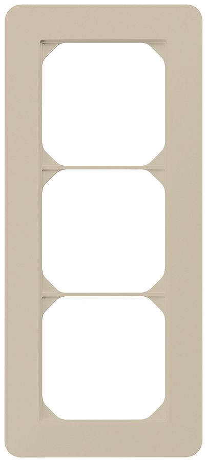 UP-Abdeckrahmen kallysto.trend 3×1 beige 94×214mm