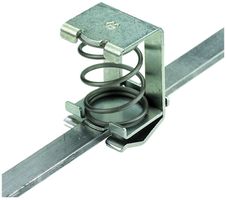 Schirmanschlussklemme Weidmüller KLBUE Raster 25mm Kabel-Ø 10…20mm Stahl