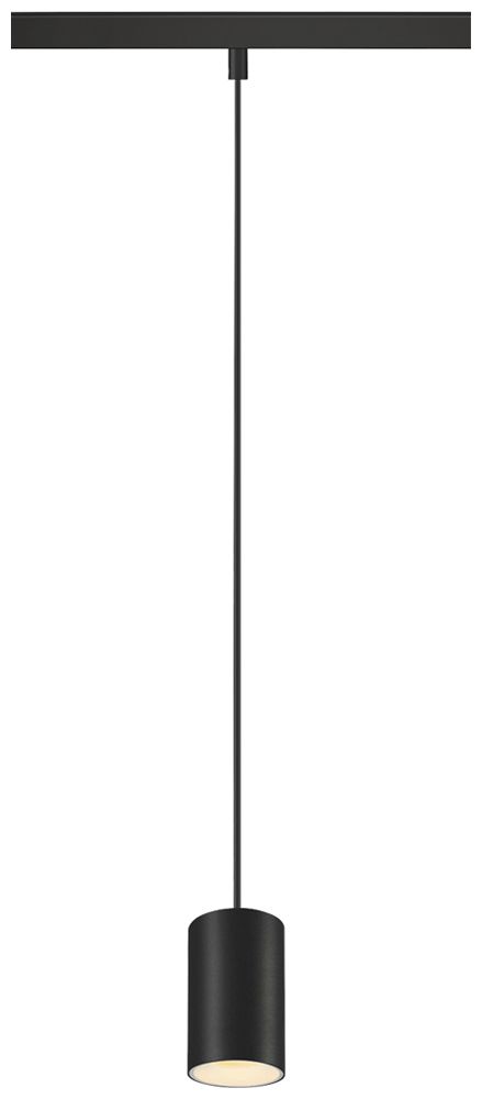 LED-Pendelleuchte SLV NUMINOS XS 48VTRACK DALI 8.7W 730lm 930 Ø50 sz/ws 20°