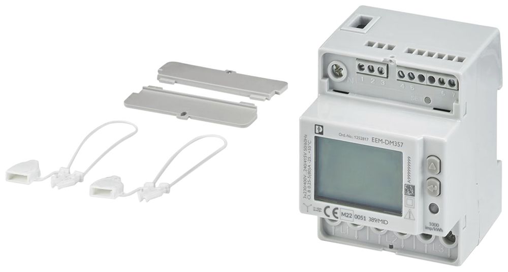 Compteur d'énergie PX EEM-DM357 72×91×70mm 184…500V