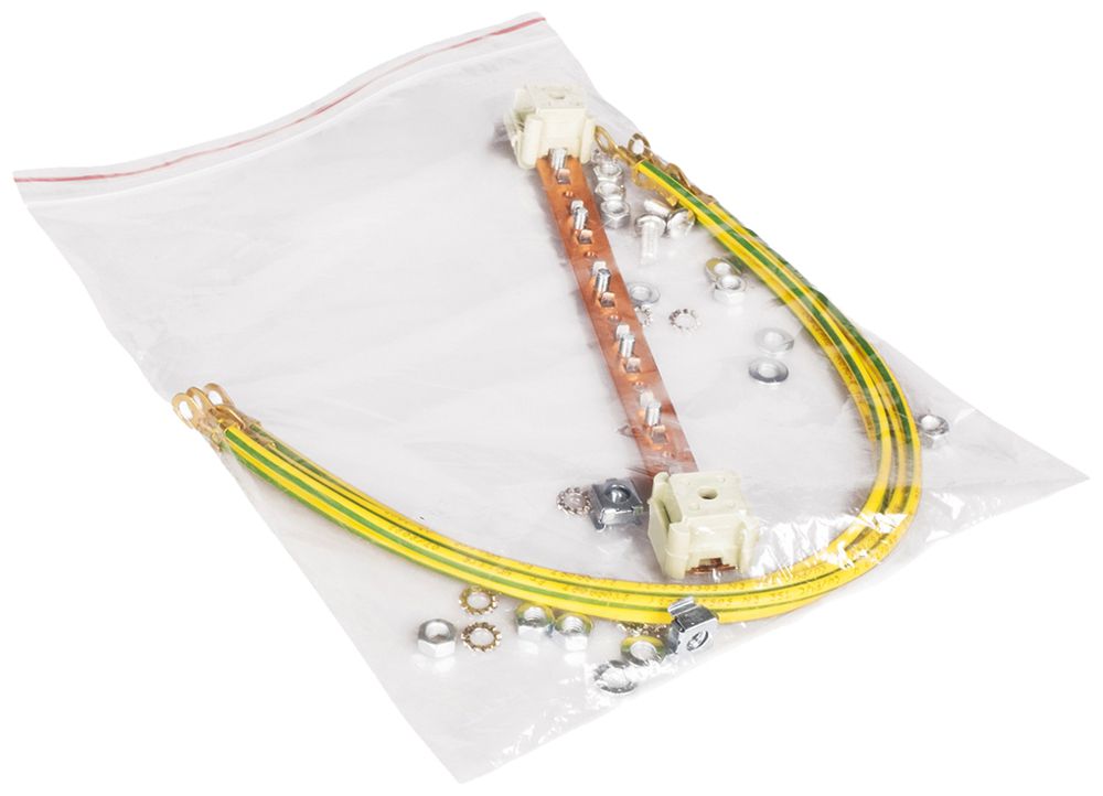 Set di compensazione di potenziale ROLINE 6×collegamento rame 220×25×25mm