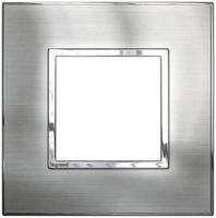 Abdeckrahmen ATO 1×1 Modul Edelstahl