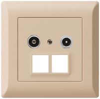 Prise multimédia ENC kallysto.line R/TV 23dB 2GHz beige