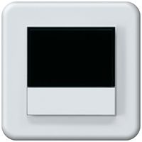Termostato ambiente KNX INC origin con display con tasti 92×92mm bianco