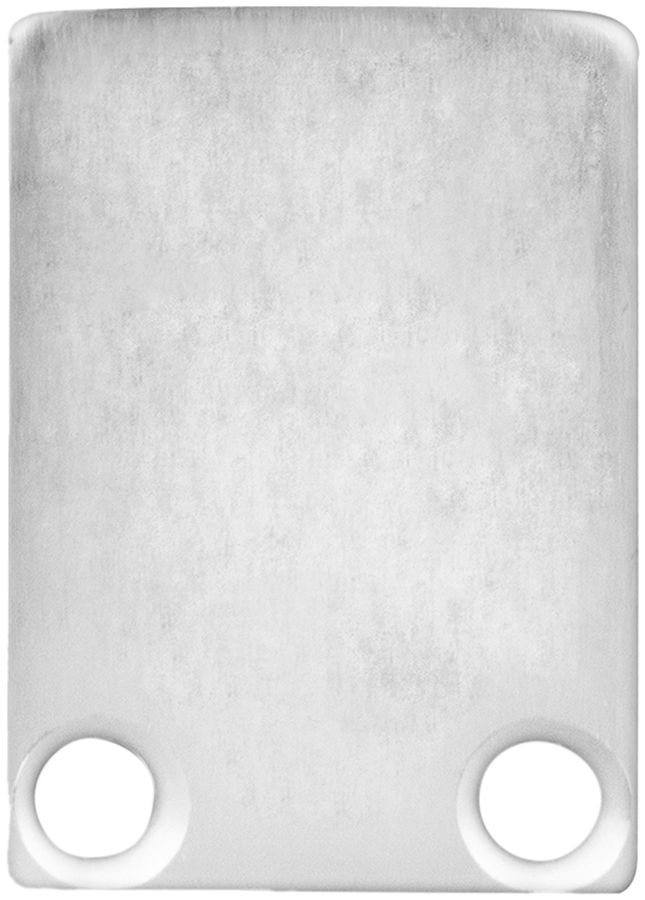 Endkappe DOTLUX für Profil/Abdeckung Alu 2B+Kabelkanal, 2 Stk. mit Schrauben