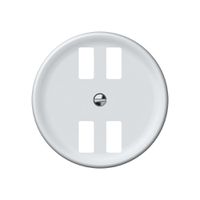 Frontset origin 4×USB Ladesteckdose weiss