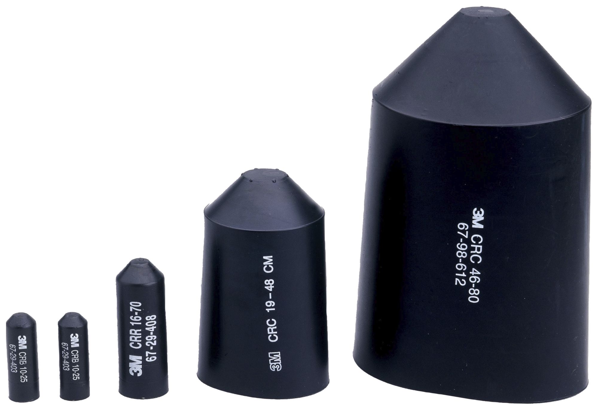 Schrumpfendkappe 3M SKE 10/4 schwarz für Kabel 4…8mm