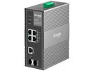 Switch TP-Link Omada IES206GPP 4×RJ45-GbE 1×SFP-GbE 1×RJ45/SFP PoE++ 4×PoE