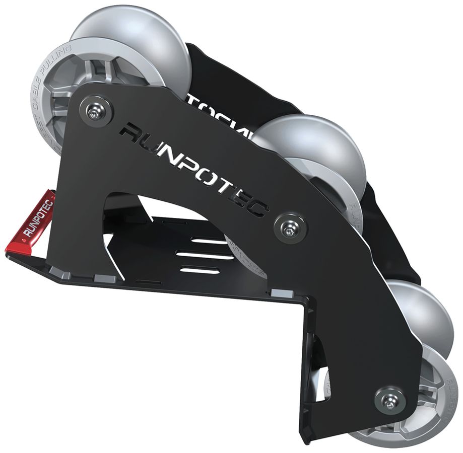 Kabelumlenkrollen-Kette 90° Runpotec 3×Ø130mm max.2500kg