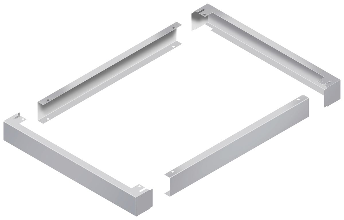 Sockel R&Mfreenet Classic für Netzwerkschrank 19", 800×1000×100mm, grau
