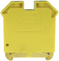 Schutzleiter-Reihenklemme Woertz Ex 6…16mm² Schraubanschluss 2×1 TH35 grün/gelb