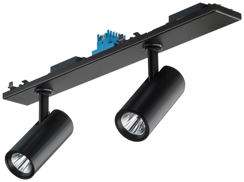 Spot LED Philips GreenSpace Evo Mini 2×22W 5146lm 830 MB Ø65×568 nero