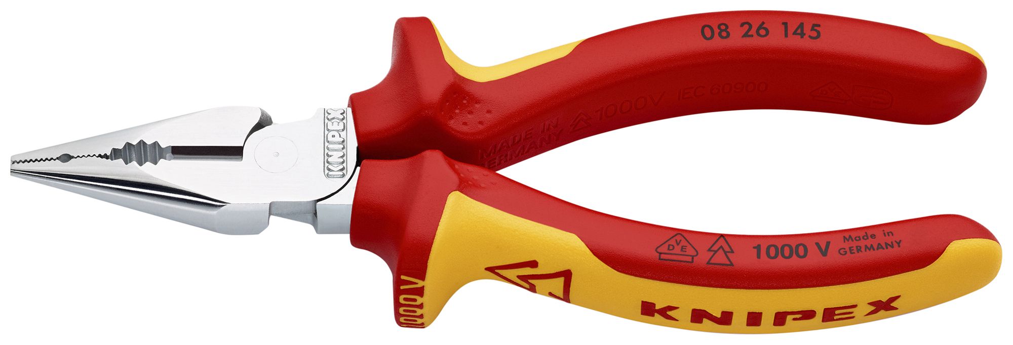 Spitzkombizange KNIPEX VDE Ø2-3mm 8…16mm²