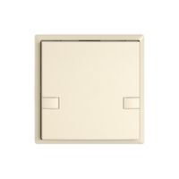 KNX-Taster RGB EDIZIO.liv SNAPFIX® Temperaturfüh.o.LED 1×Taste 2-Tbed.cr