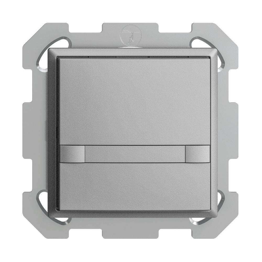 Poussoir KNX RGB ENC EDUE, 250mW, s.LED, papier, 1×pouss., comm.2×touches, si