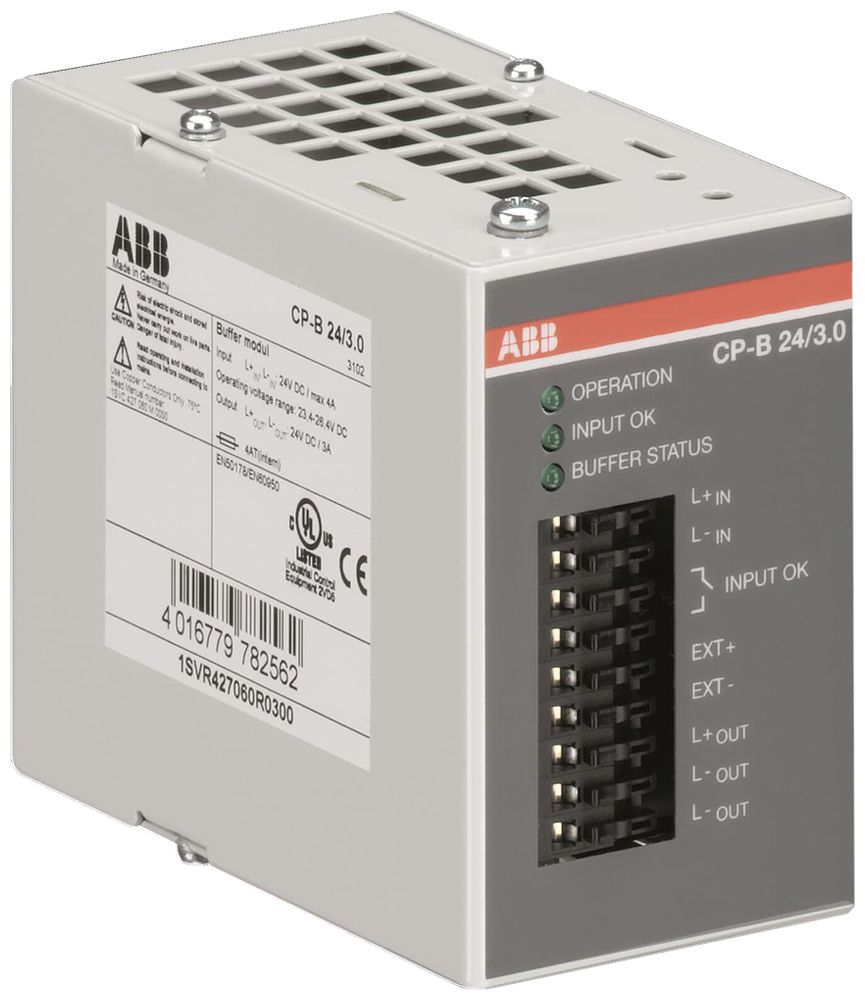 Module tampon ABB CP-B 24/3.0, pour alimentation, 24V/3A 1000Ws