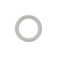 Kennscheibe NEVO, f.Drehschalter, 0-Machine à laver-0-Sèche-linge, lichtgrau