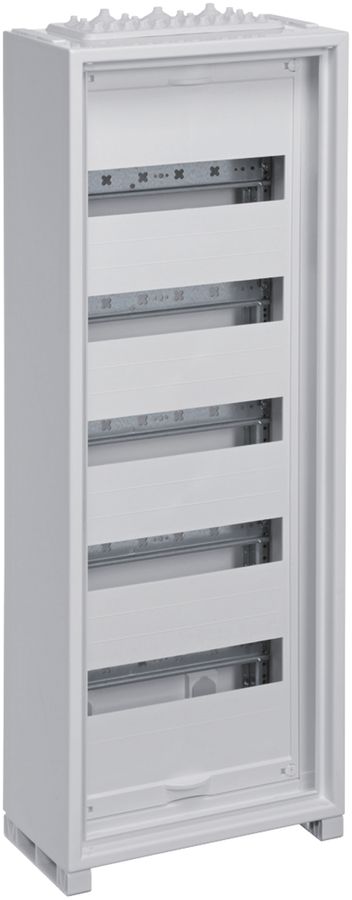 Distributeur AP Hager univers 5 rangées 60UM IP30 300×800×160mm