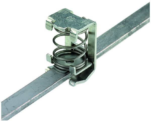 Borne de blindage Weidmüller KLBUE pas 20mm câble Ø4…13.5mm acier