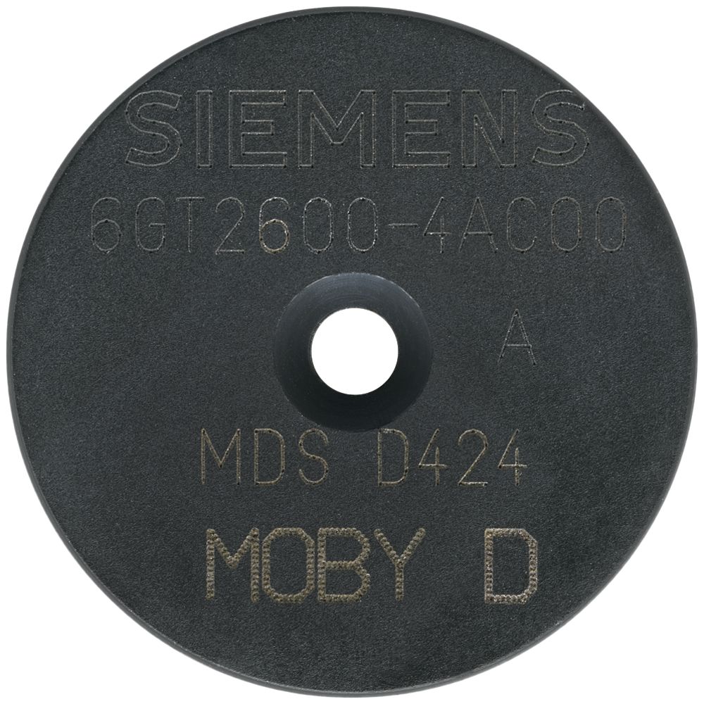 Transponder Siemens MDS D424 per RF200/300 ISO/MOBY D FUJITSU, bottone