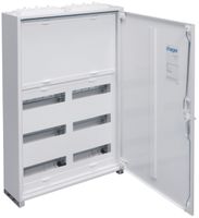 AP-Feldverteiler Hager univers 5-reihig 72TE Deckel IP44 550×800×160mm