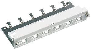 Elemento universale per 6×RJ45 freenet, vuoto, bianco