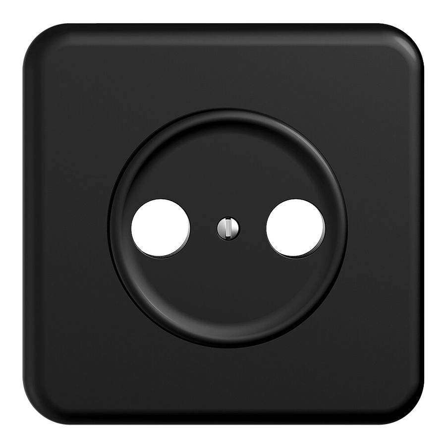 UP-Frontset STANDARDdue schwarz 90×90mm