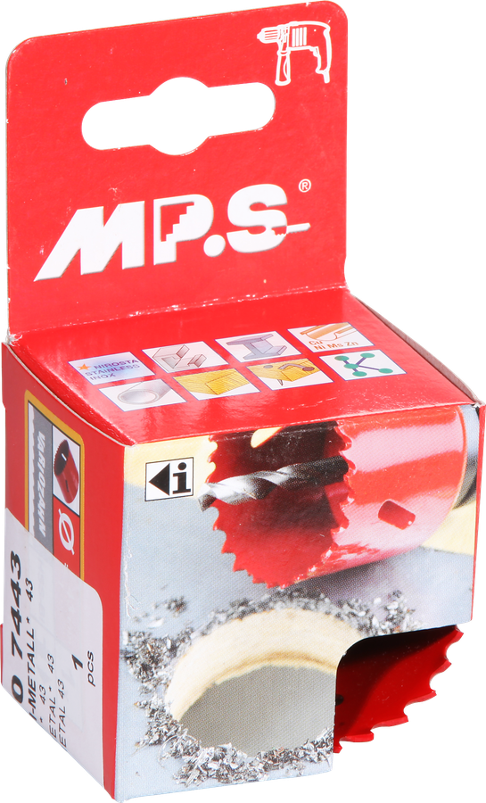 Glockenfräser HSS 43mm