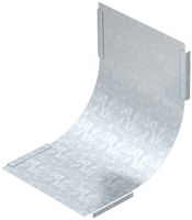 Couvercle Bettermann pour coude vertical intér.90° 200mm zingué en continu