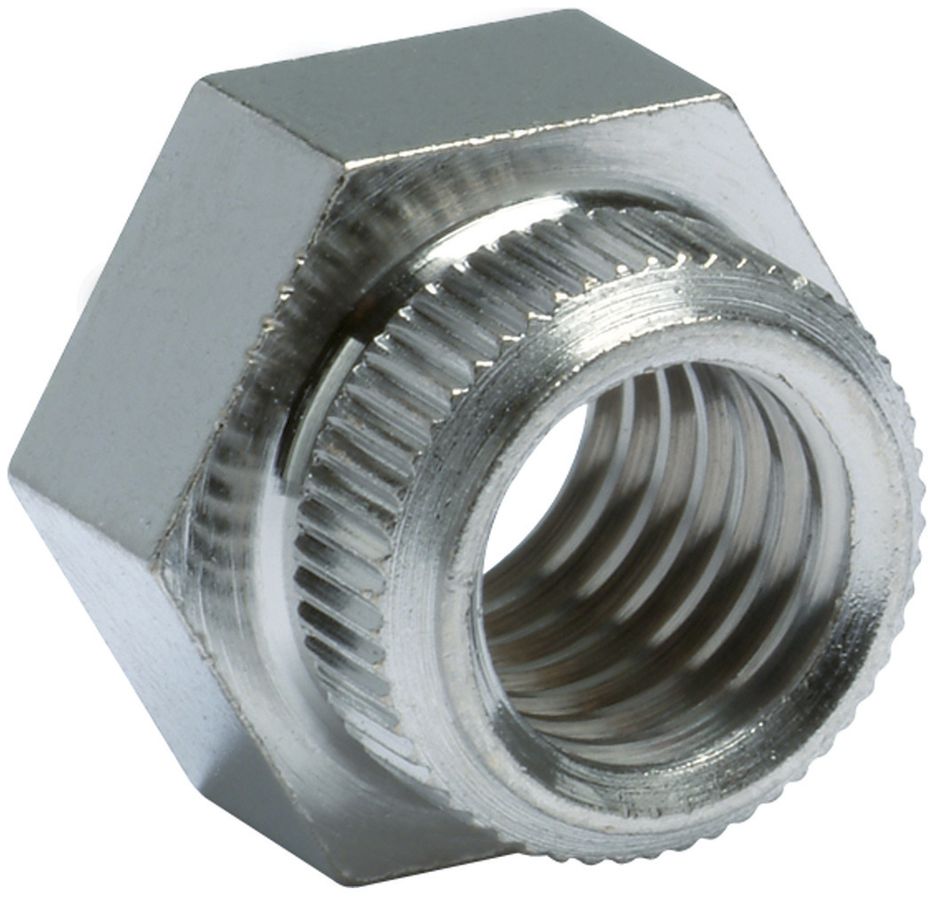 Einpressmutter Hager für Sammelschiene Messing vernickelt M8 Bohrung Ø10.25mm